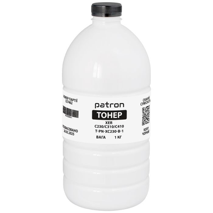 Тонер Patron XER C230/C310/C410 1 кг, Black Фото