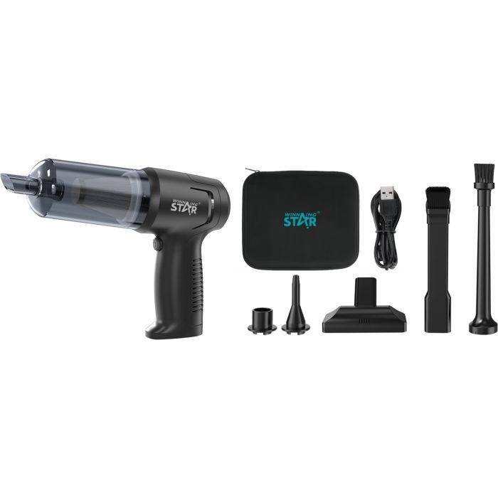 Пылесос WINNINGSTAR ST-5048 3 в 1 Чорний Фото