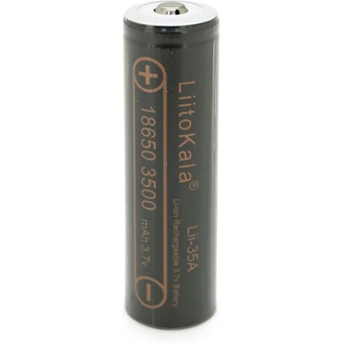 Аккумулятор Liitokala 18650 3500mah (3300-3500mah), 3.7V(2.75-4.2V), Bla Фото