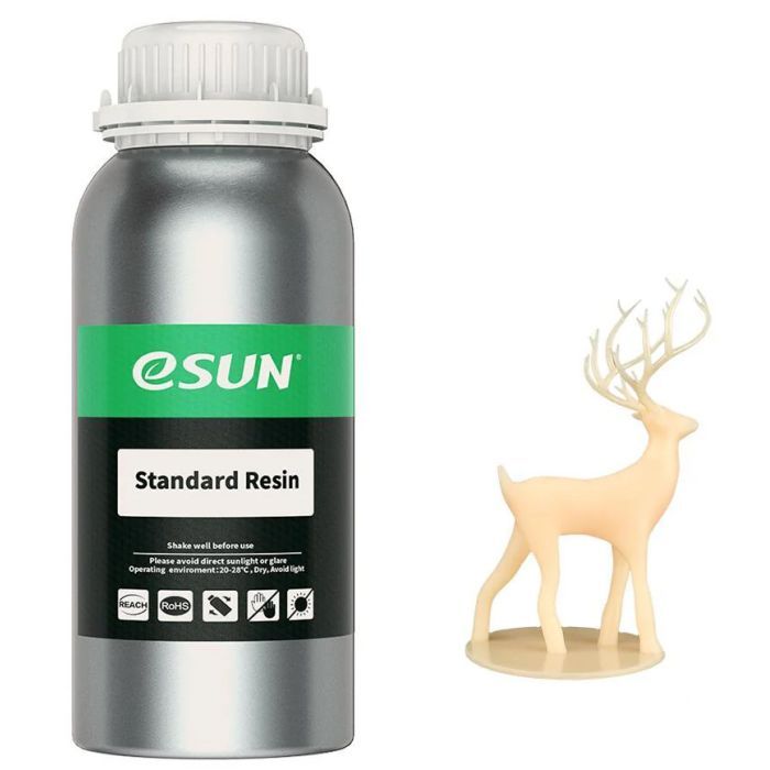 Фотополимерная смола eSUN Resin standard UV/LCD Beige 1kg Фото