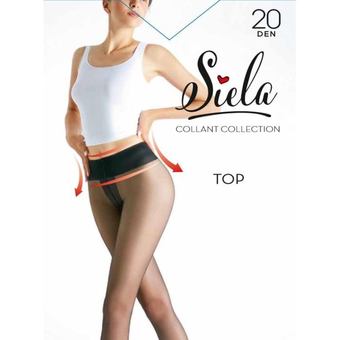Колготы Siela Collant Top 20 Den Nero - 2 Фото