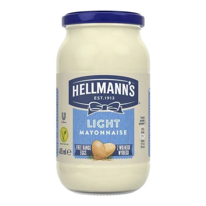 Соус Hellmann's Майонезный Lite 27% жира 405 мл Фото