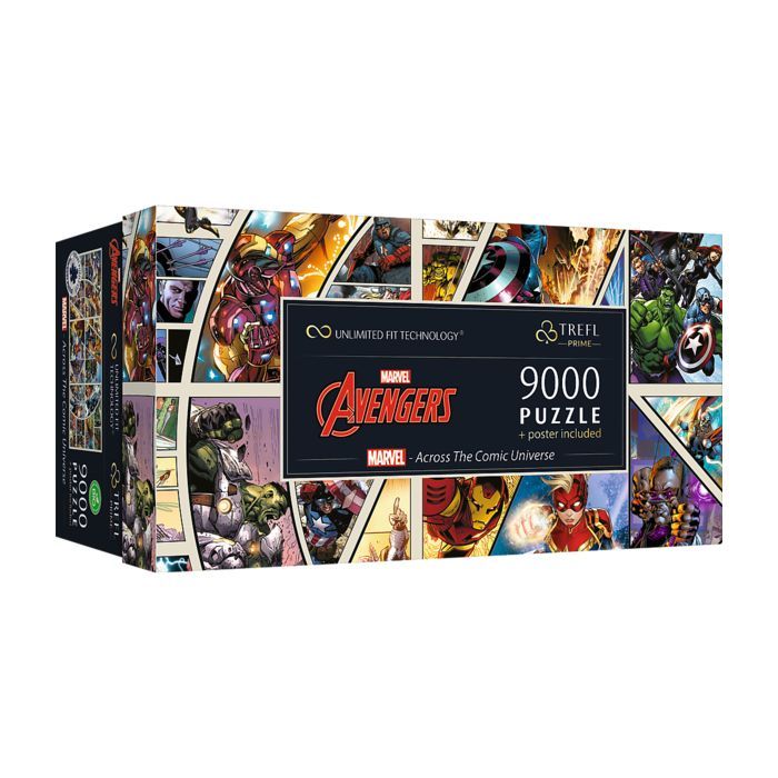 Пазл Trefl UFT Marvel Heroes, 9000 элементов Фото