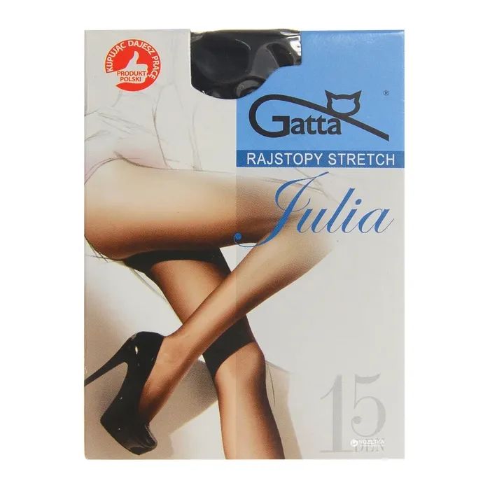 Колготы Gatta Julia Stretch 15 Den Nero - 3 Фото