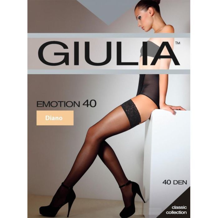Чулки Giulia Emotion 40 Den Daino - 1/2 Фото
