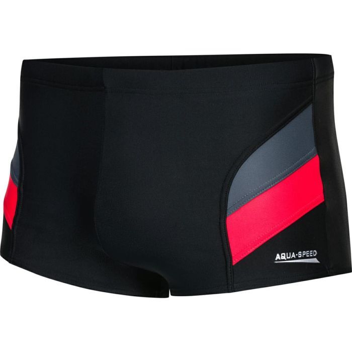 Плавки Aqua Speed Aron 338-16 чорний, червоний 3XL Фото