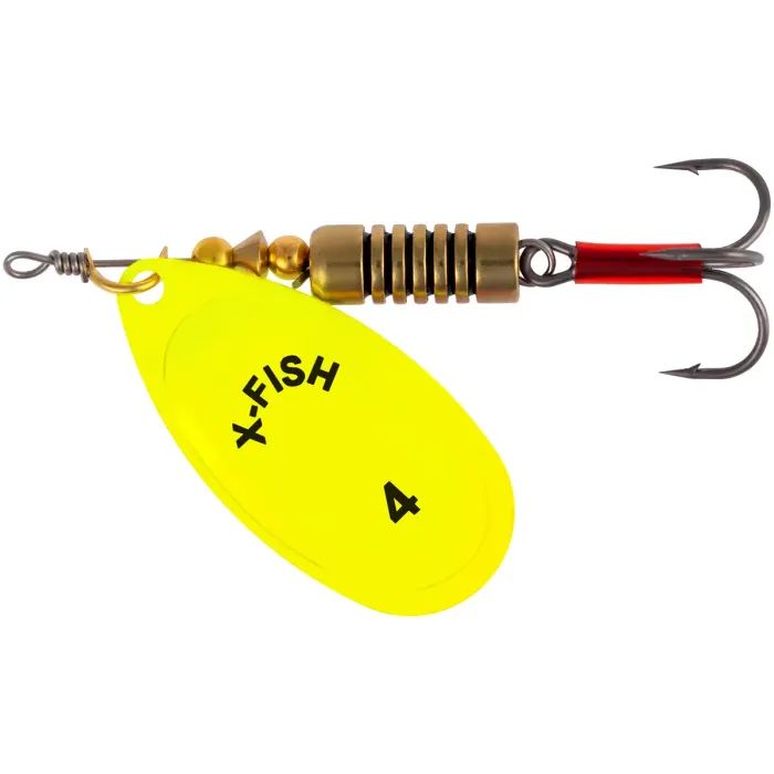 Блесна X-Fish Stark 9.5g 4 Nikel UV lime Фото