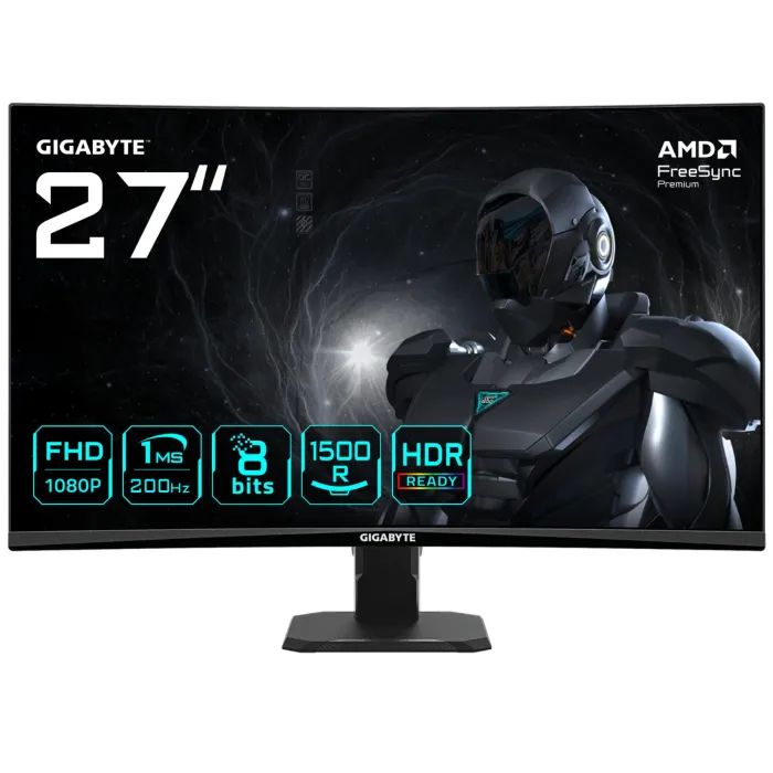 Монитор GIGABYTE GS27FCA EK Фото