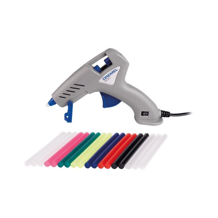 Клеевой пистолет Dremel GlueGun 930, стрижні 7мм, 105-165° 0.2кг Фото