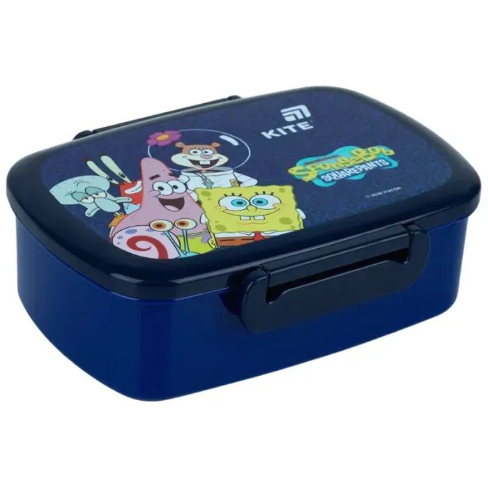 Ланч-бокс детский Kite Sponge Bob з наповненням, 750 мл Фото